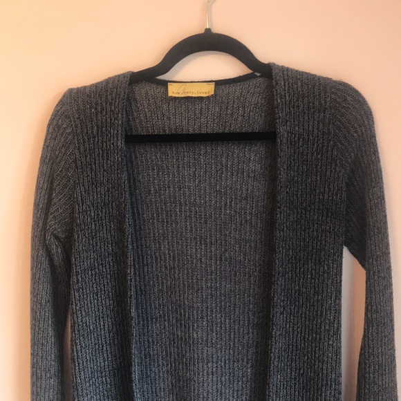 Knit Long Sleeved Cardigan - Picture 5 of 8